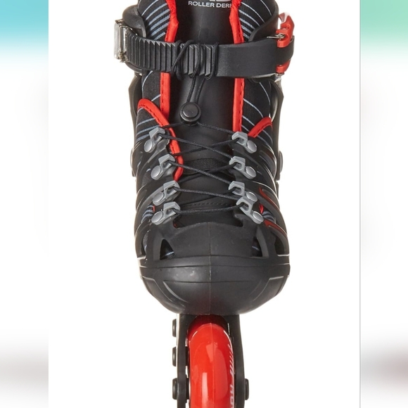 Kids Inline Skates - Black and Red - Picture 2 of 12